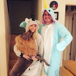 Koala and narwhal onesies🇺🇸💕